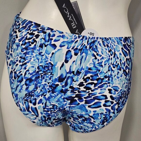 La Blanca Aquatic Nature Shirred Band Hipster Bikini Bottom - Picture 4 of 8